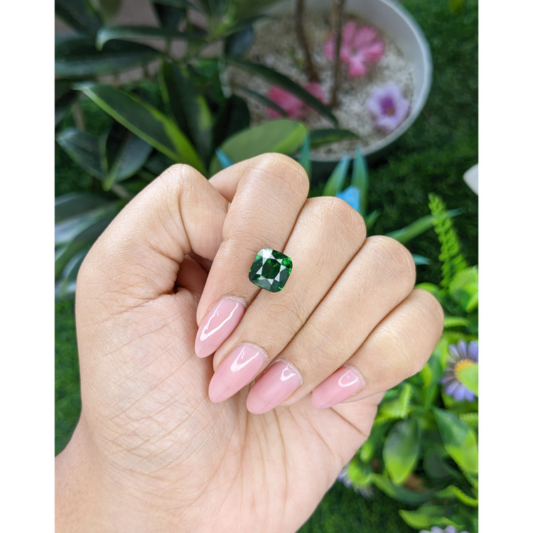 4.20 Ct. Tsavorite Garnet from Tanzania