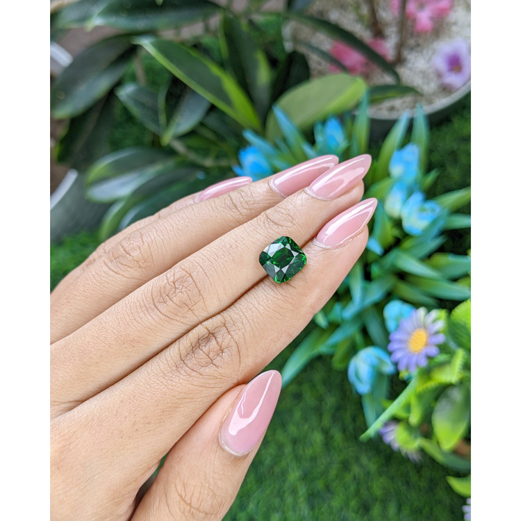 4.20 Ct. Tsavorite Garnet from Tanzania
