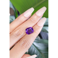 4.42 Ct. Amethyst from Brazil Life Style