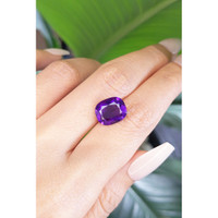 4.46 Ct. Amethyst from Brazil Life Style