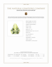 11.40 Ct. Lemon Quartz Scan Report