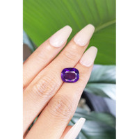 4.49 Ct. Amethyst from Brazil Life Style