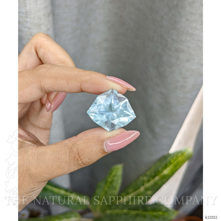 30.50 Ct. Greenish Blue Aquamarine from Ceylon (Sri Lanka)