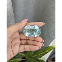 284.50 Ct. Bluish Green Topaz from Burma (Myanmar) Life Style
