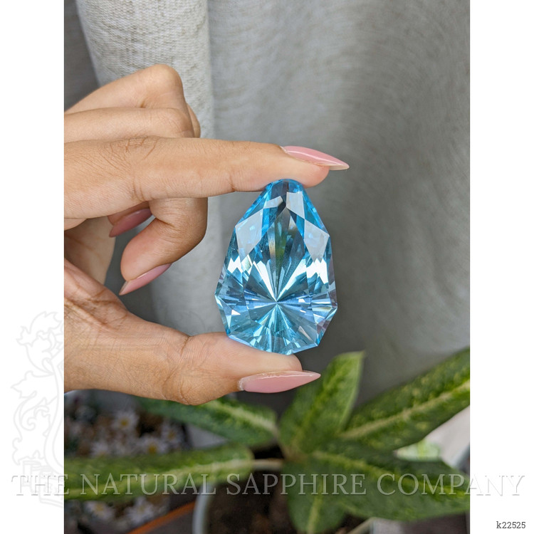 146.99 Ct. Blue Topaz from Ceylon (Sri Lanka)