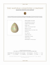 48.45 Ct. Multi Color Cabochon Crystal Opal (Jelly Opal) from Ethiopia Scan Report