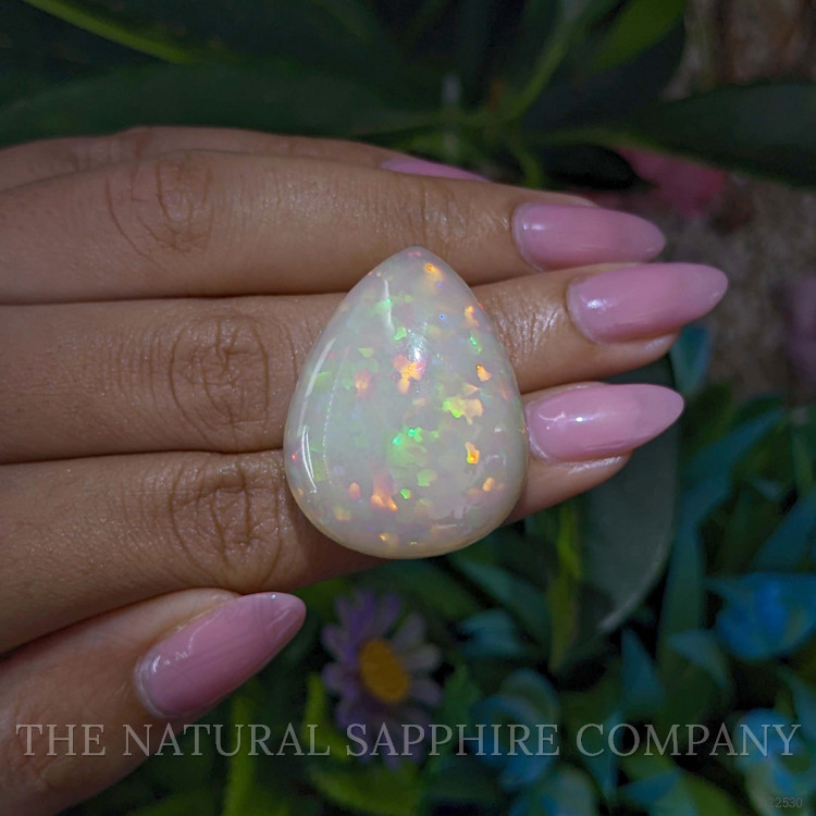 48.45 Ct. Multi Color Cabochon Jelly Opal from Ethiopia