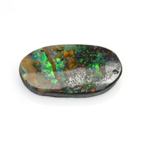 4.10 Ct. Multi Color Black Opal from Ethiopia Video