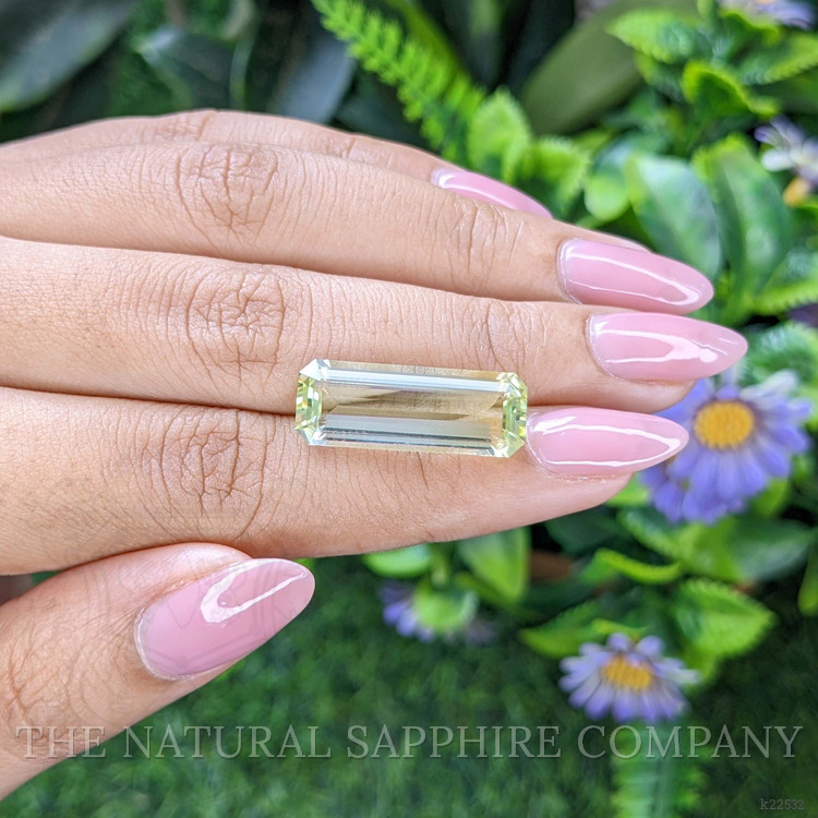 9.58 Ct. Green Beryl from Ceylon (Sri Lanka)