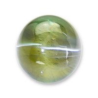 4.01 Ct. Yellowish Green Cabochon Chrysoberyl from Ceylon (Sri Lanka) Video