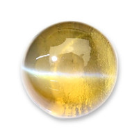 1.85 Ct. Greenish Brown Cabochon Chrysoberyl from Ceylon (Sri Lanka) Video