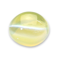 2.02 Ct. Greenish Yellow Cabochon Chrysoberyl from Madagascar Video