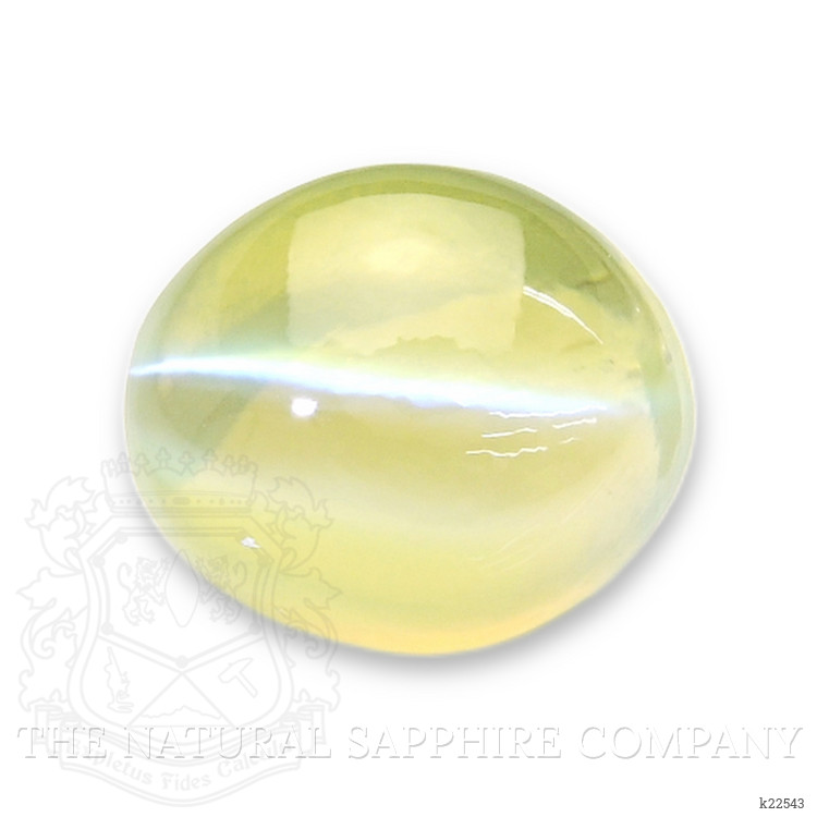 2.02 Ct. Greenish Yellow Cabochon Chrysoberyl from Madagascar