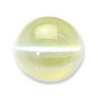 2.11 Ct. Greenish Yellow Cabochon Chrysoberyl from Madagascar Video