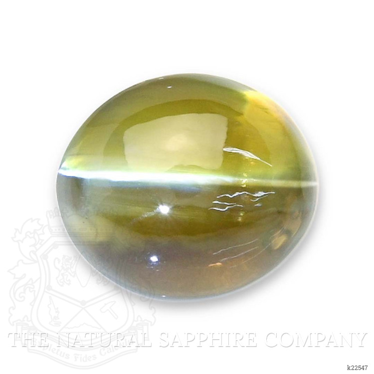 2.32 Ct. Brownish Green Cabochon Chrysoberyl from Madagascar