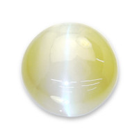 3.57 Ct. Greenish Yellow Cabochon Chrysoberyl from Ceylon (Sri Lanka) Video