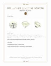 0.51 Ct. Yellowish Green Chrysoberyl from Tanzania Appraisal