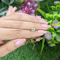 1.76 Ct. Greenish Yellow Chrysoberyl from Tanzania Life Style