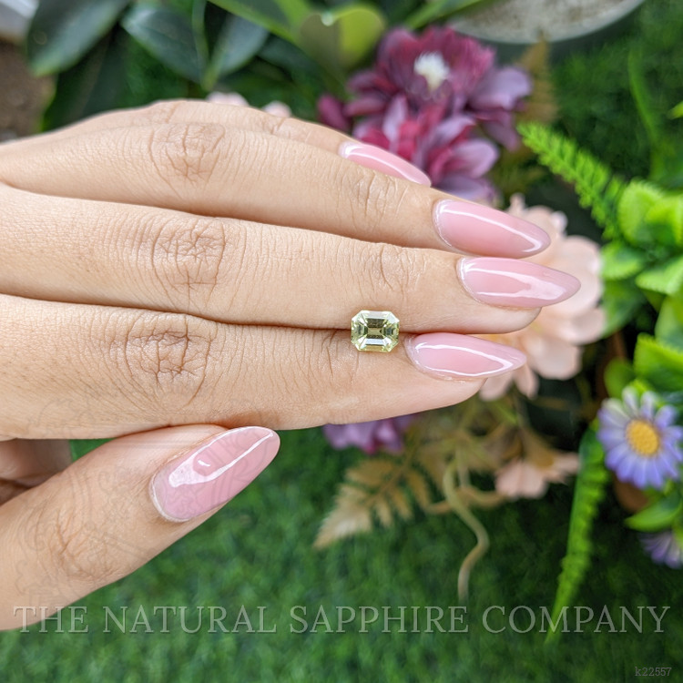 1.28 Ct. Yellowish Green Chrysoberyl from Tanzania