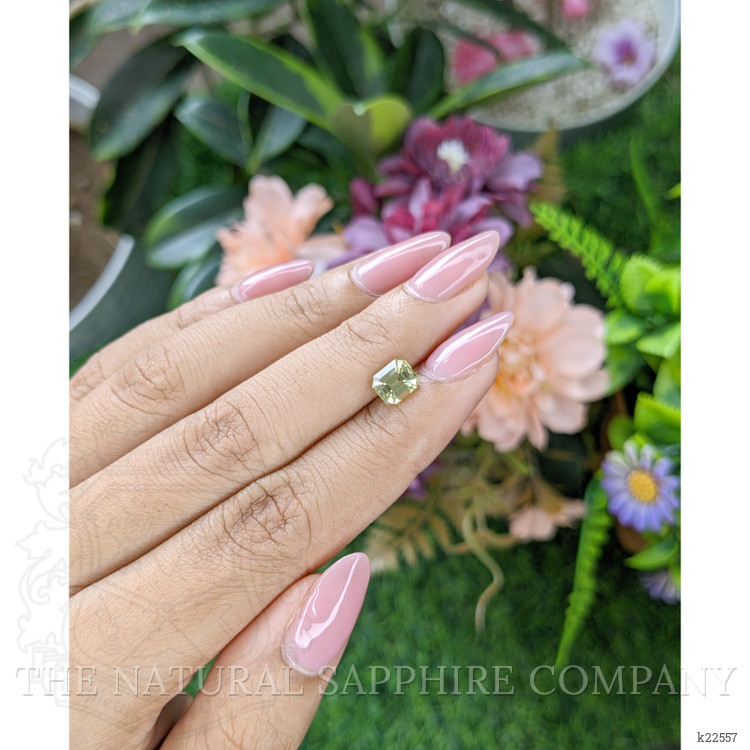 1.28 Ct. Yellowish Green Chrysoberyl from Tanzania