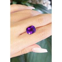4.58 Ct. Amethyst from Brazil Life Style