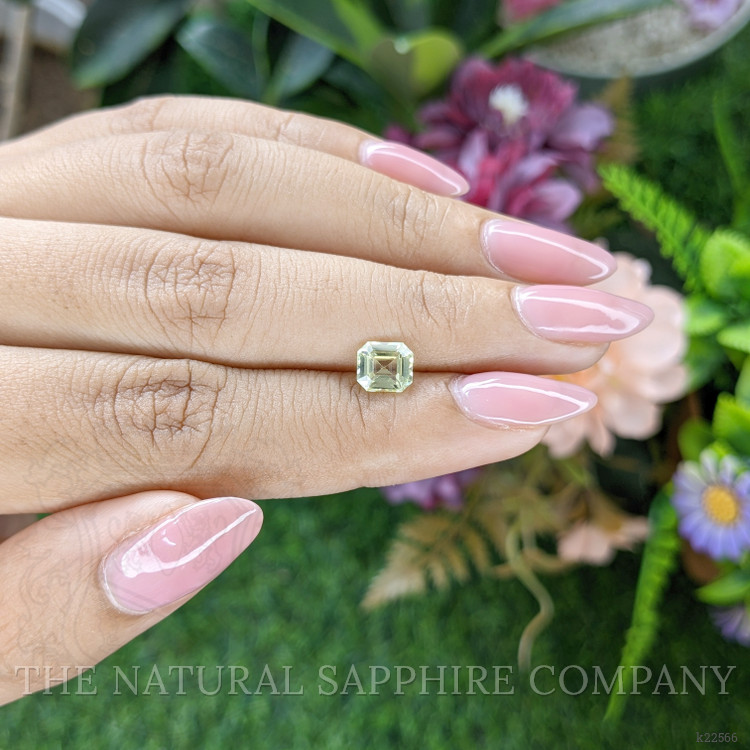 1.22 Ct. Yellowish Green Chrysoberyl from Tanzania
