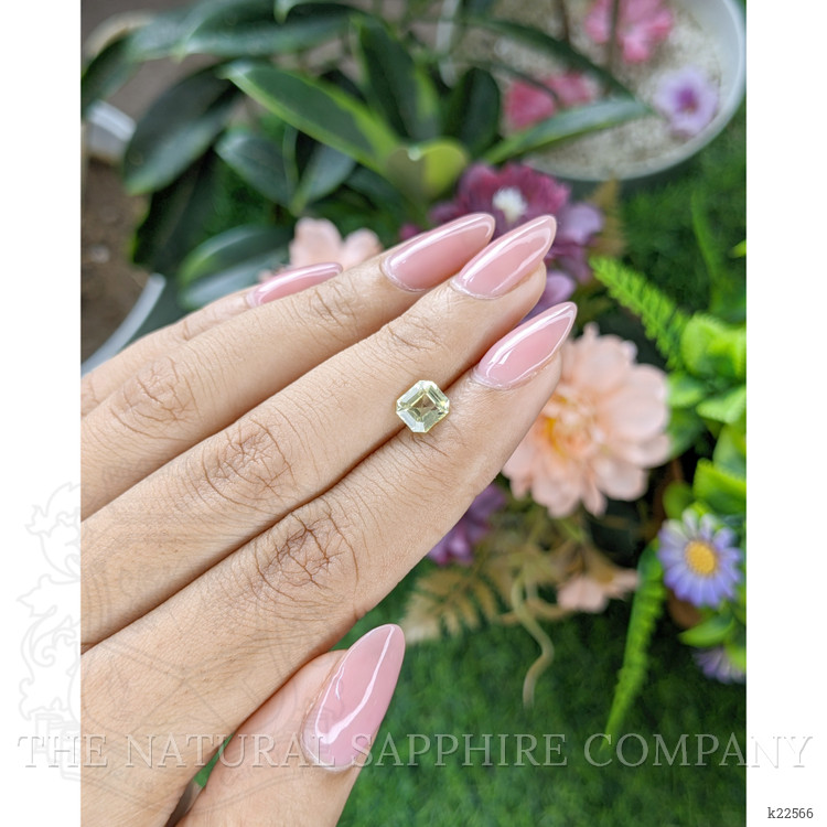 1.22 Ct. Yellowish Green Chrysoberyl from Tanzania