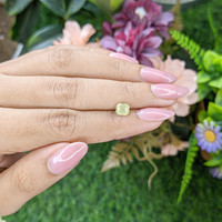 1.09 Ct. Yellowish Green Chrysoberyl from Tanzania Life Style