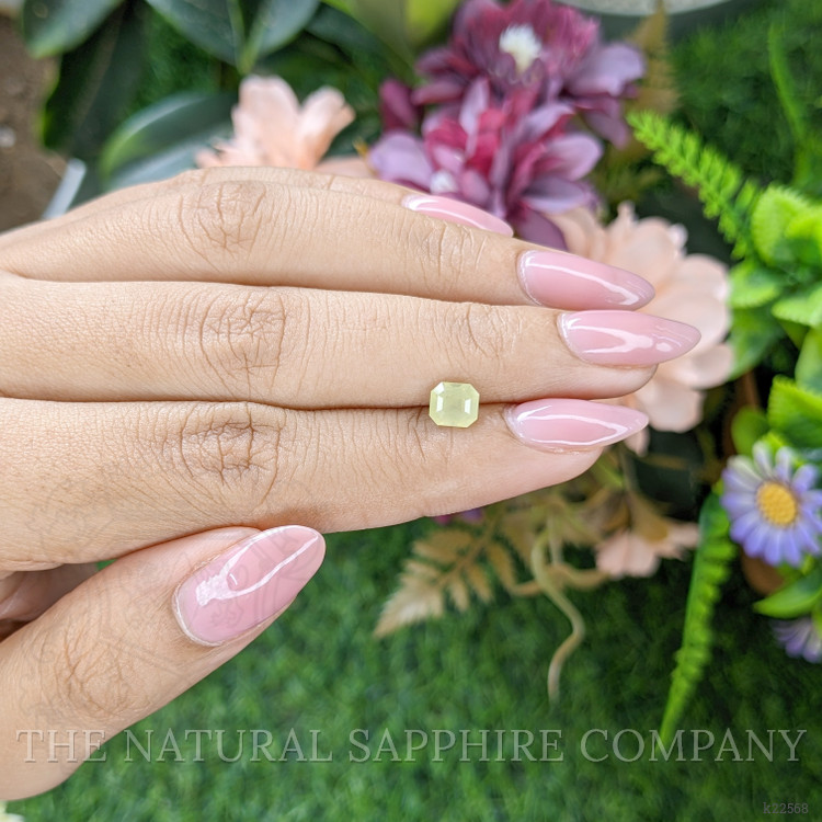 1.09 Ct. Yellowish Green Chrysoberyl from Tanzania