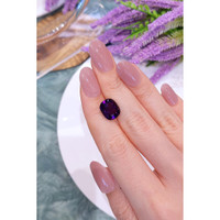 4.62 Ct. Amethyst from Brazil Life Style