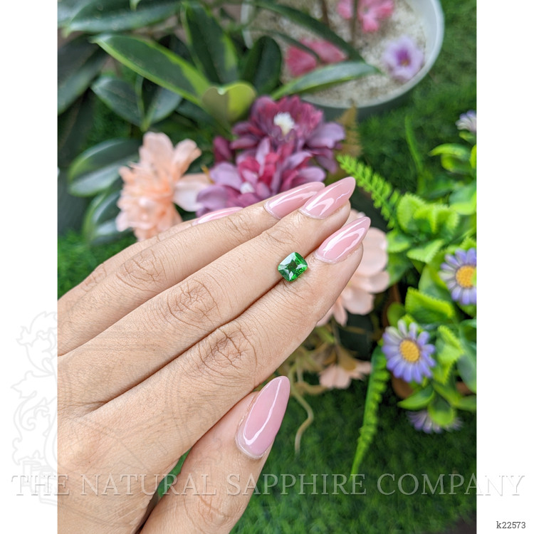 1.55 Ct. Tsavorite Garnet from Tanzania