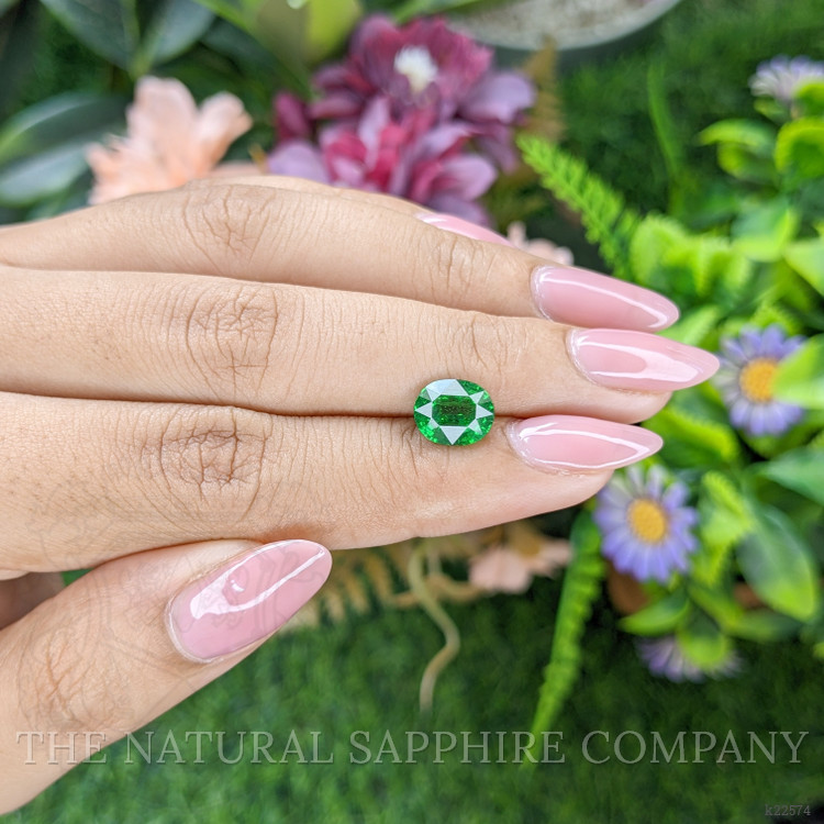 2.54 Ct. Tsavorite Garnet from Tanzania