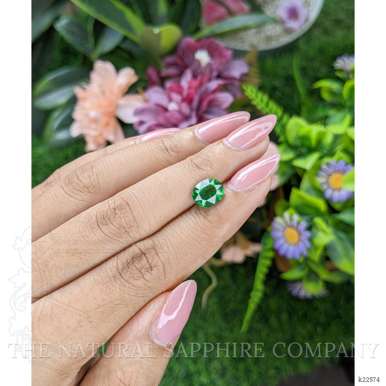 2.54 Ct. Tsavorite Garnet from Tanzania