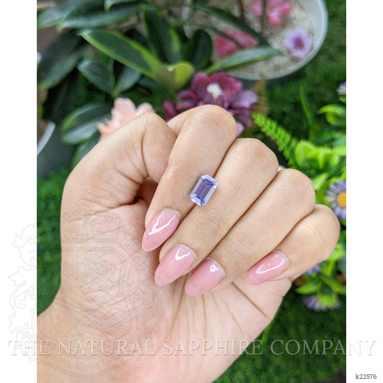 1.99 Ct. Violet Tanzanite from Tanzania