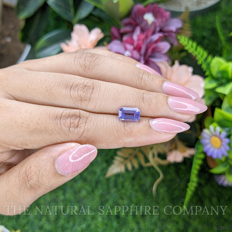 1.99 Ct. Violet Tanzanite from Tanzania