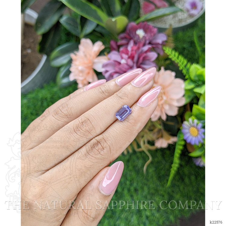1.99 Ct. Violet Tanzanite from Tanzania