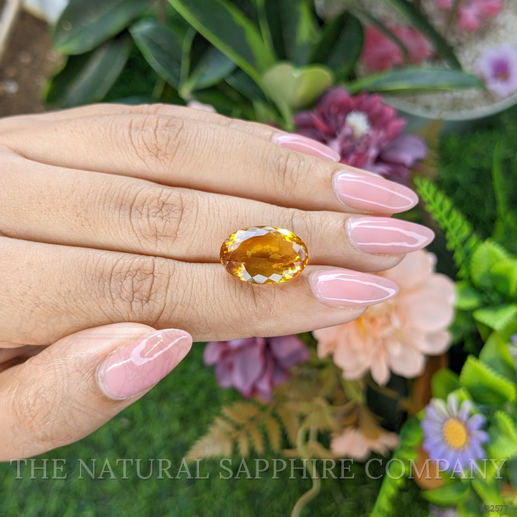 8.46 Ct. Citrine from Ceylon (Sri Lanka)