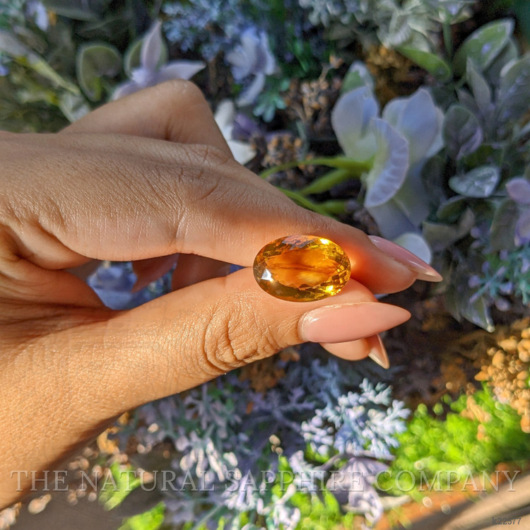 8.46 Ct. Citrine from Ceylon (Sri Lanka)