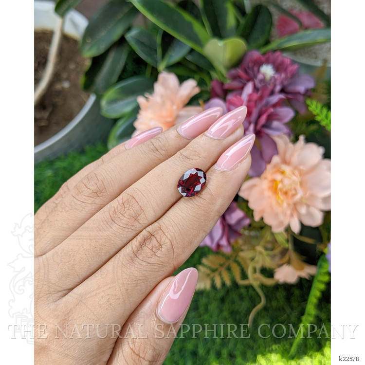 3.55 Ct. Garnet from Ceylon (Sri Lanka)