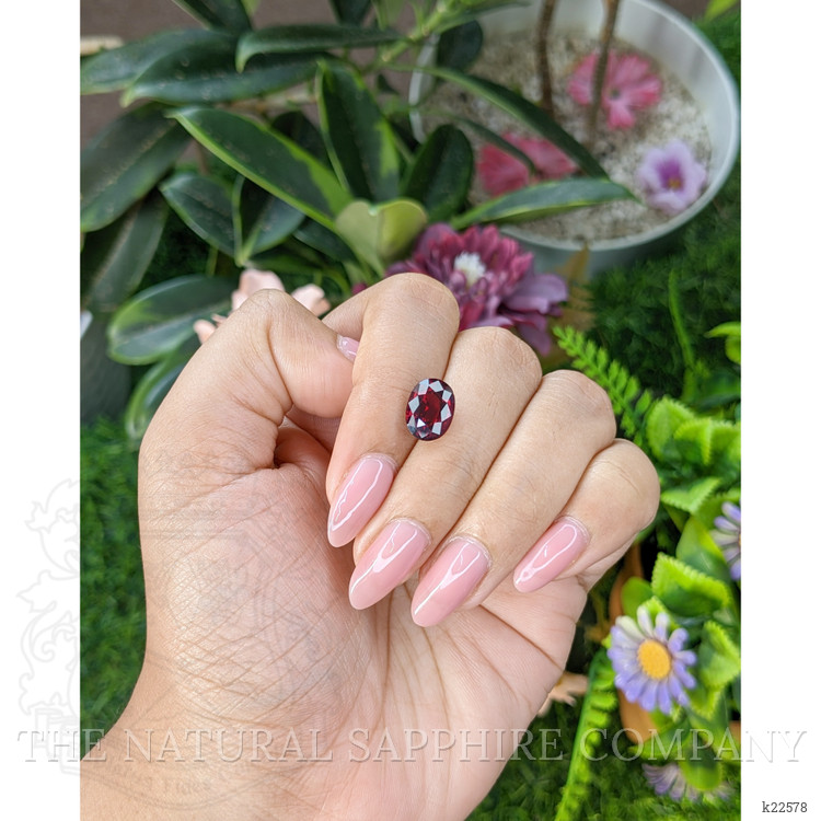 3.55 Ct. Garnet from Ceylon (Sri Lanka)