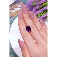 4.70 Ct. Amethyst from Brazil Life Style