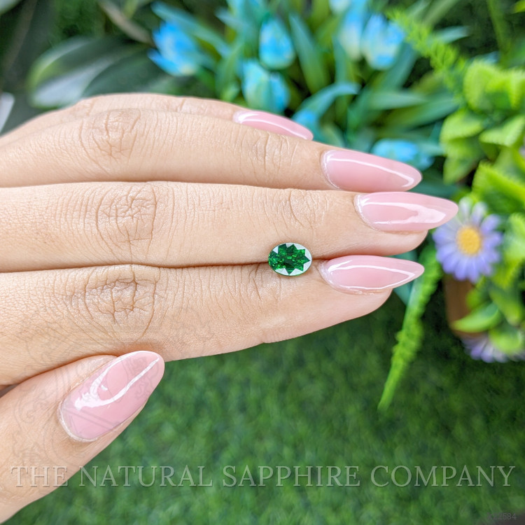 1.04 Ct. Tsavorite Garnet from Tanzania