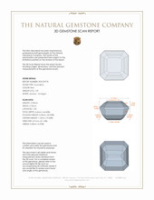 1.09 Ct. Tourmaline from Mozambique 3 D Scan Report