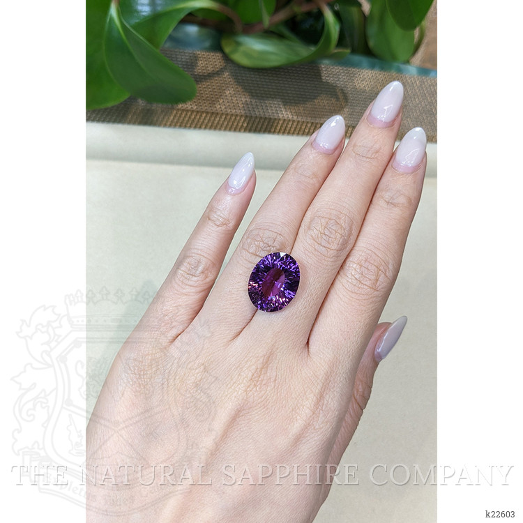 12.14 Ct. Purple Amethyst from Brazil