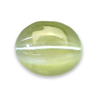 0.67 Ct. Green Cabochon Chrysoberyl from Tanzania Video
