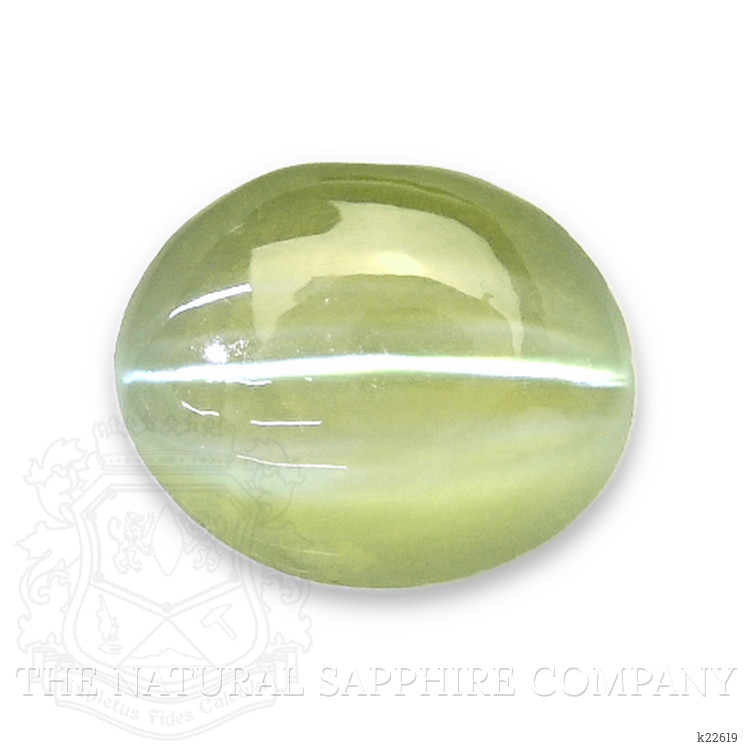 0.67 Ct. Green Cabochon Chrysoberyl from Tanzania