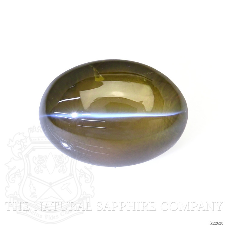 2.32 Ct. Greenish Brown Cabochon Chrysoberyl from Tanzania