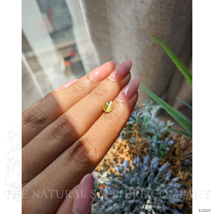 0.87 Ct. Cabochon Chrysoberyl from Tanzania
