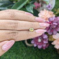 0.87 Ct. Cabochon Chrysoberyl from Tanzania Life Style