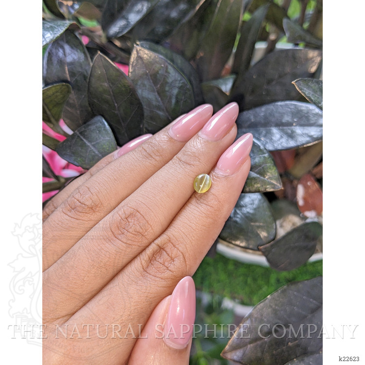 0.87 Ct. Cabochon Chrysoberyl from Tanzania